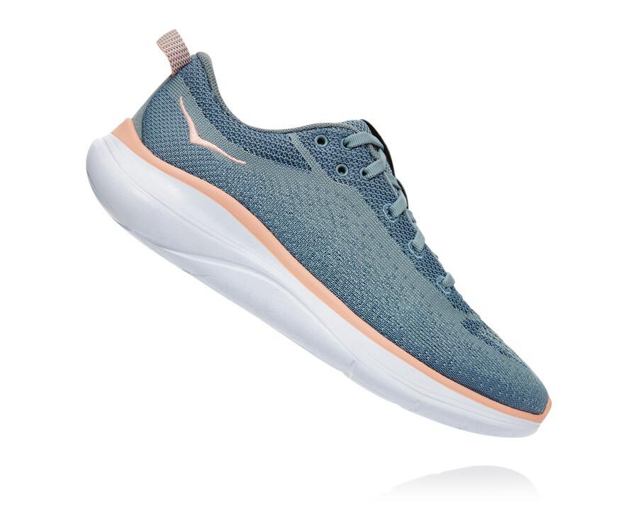 Tenis Hoka One One Mujer Azules - Hupana Flow - JAEN37286